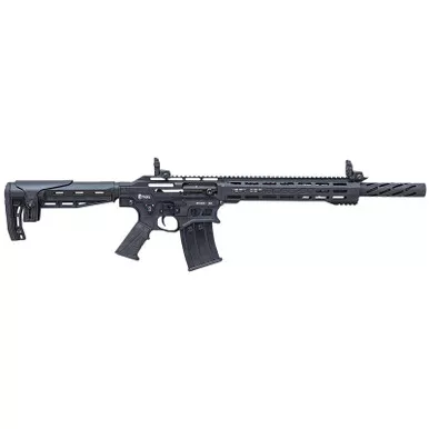 Citadel CBOSS3012 Boss30 12 Gauge Semi-Auto 3" 5+1 18.75" Black Steel Threaded Barrel, Matte Black Cerakote Picatinny Rail Aluminum Receiver, Black Adj Cheek Riser Synthetic Stock