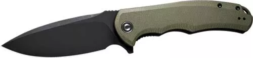 Civivi Knife Praxis 3.75″ Od – Green G10/black Stonewashed