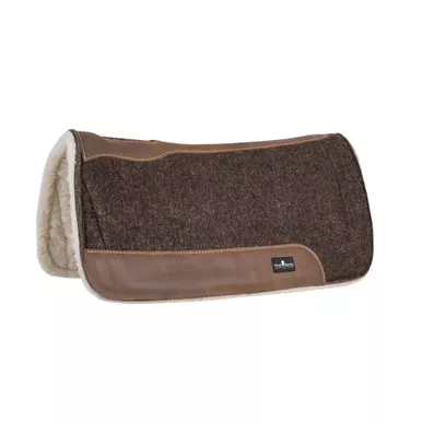 CLASSIC EQUINE Blended Felt Fleece Bottom Saddle Pad (CBFPF34033)
