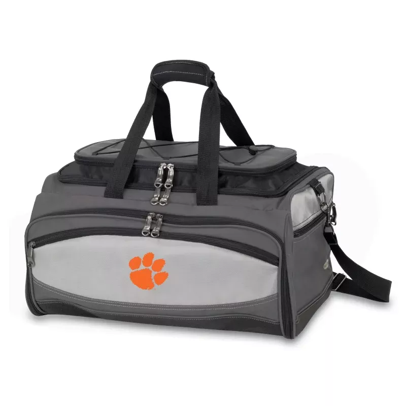 Clemson Tigers – Buccaneer Portable Charcoal Grill & Cooler Tote