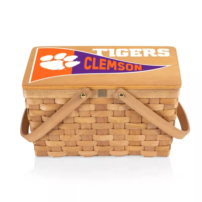 Clemson Tigers – Poppy Personal Picnic Basket