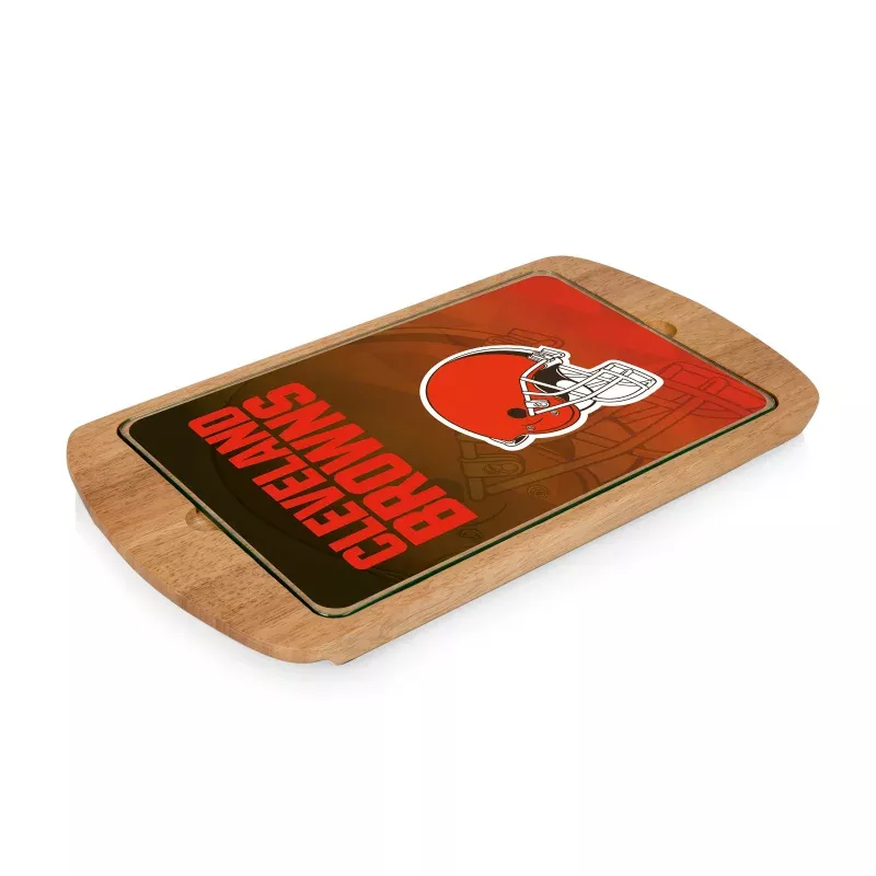 Cleveland Browns – Billboard Glass Top Serving Tray