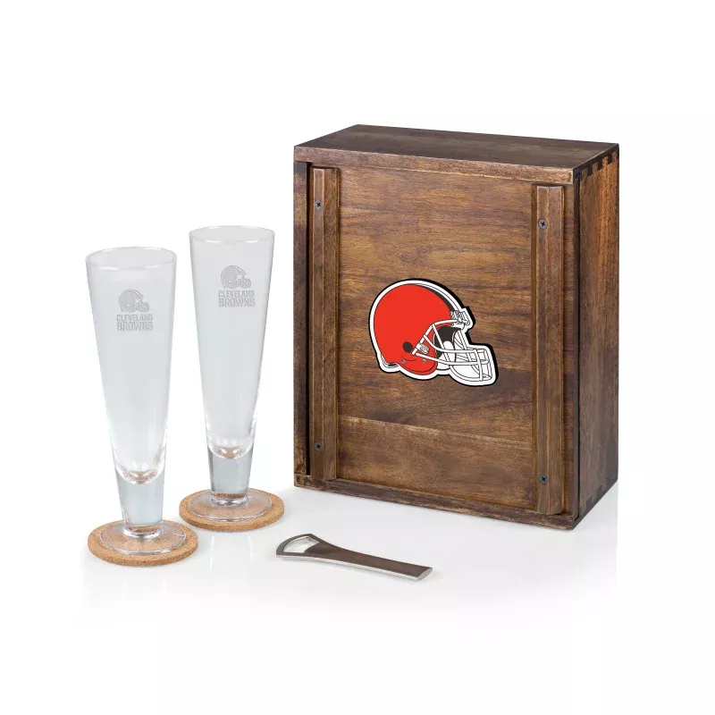 Cleveland Browns – Pilsner Beer Glass Gift Set