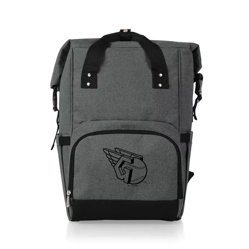 Cleveland Guardians – On The Go Roll-Top Backpack Cooler
