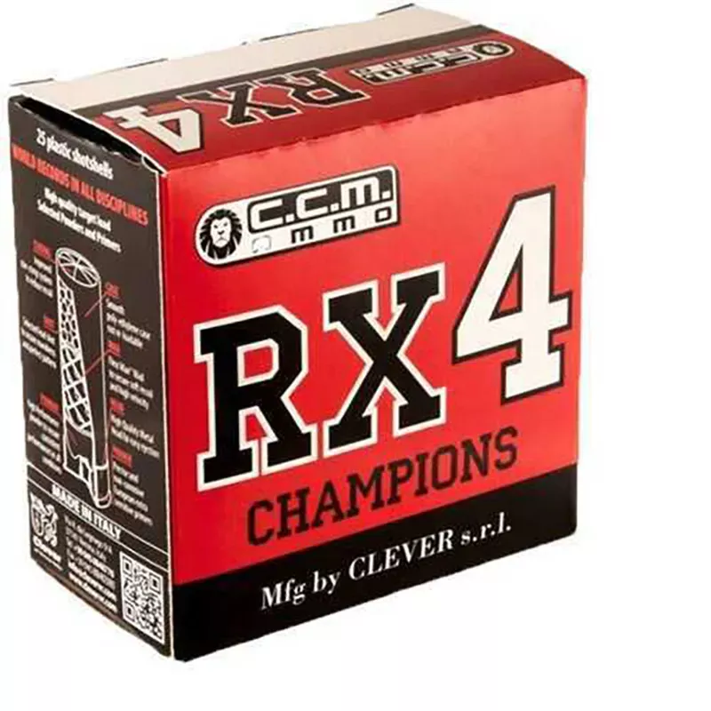Clever RX 4 Champions 12 Ga. 3" 1 oz. #7.5 25/Box