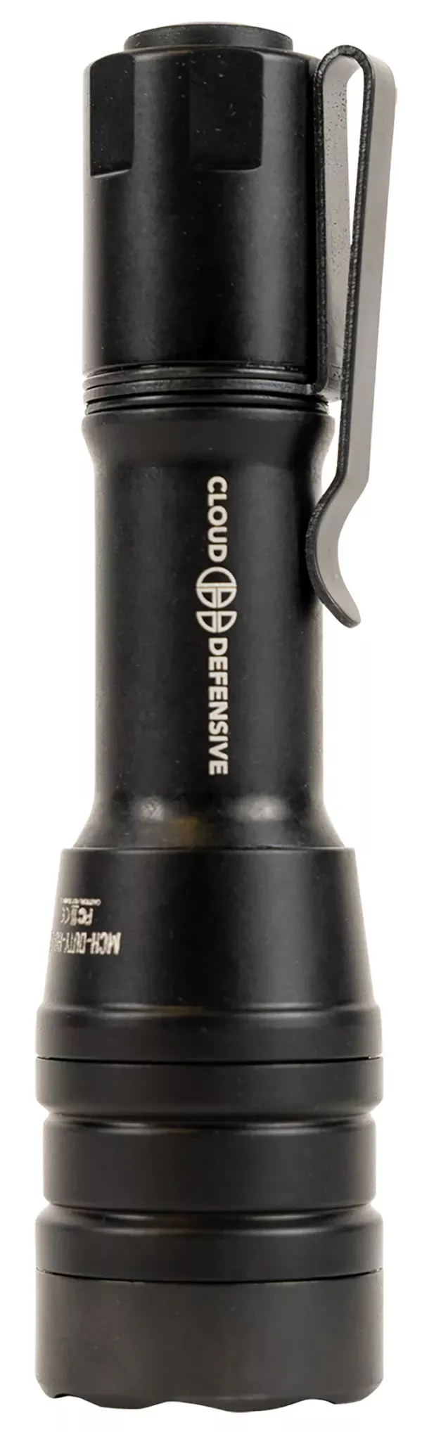 Cloud Defensive MCH-Duty-HO-DF Flashlight Nitride-treated Steel Case 1800 Lumens 4 Modes Fully Programmable Black CD2203DFPBLK