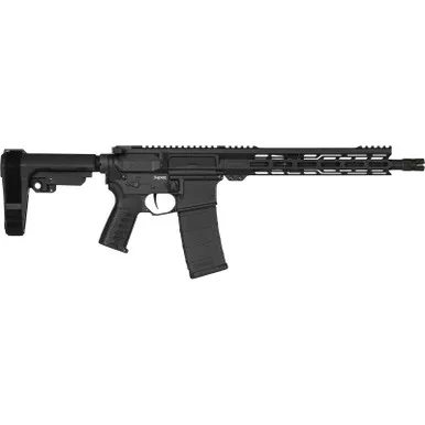 CMMG 30AB20FAB Banshee MK4 300 Blackout 30+1 12.50" Black Nitride Medium Taper Threaded Barrel, EML 7" M-LOK Handguards, Black Armor Cerakote Aluminum Picatinny Rail Receiver, CMMG Zeroed Grips