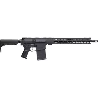 CMMG 33A590C-AB Resolute MK3 8.6 Blackout 20rd 16.10" Black Nitride 7075-T6 Aluminum Receiver 15" M-LOK Handguard CMMG Zeroed Grip