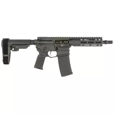 Cobalt Kinetics CKPROLITE30075BLK Pro Lite 300 Blackout 30+1 7.50" Black Melonite Barrel, Black Aluminum Receiver w/Picatinny Rail, Black Polymer SB Tactical SBA3 Brace, Black Polymer Grip