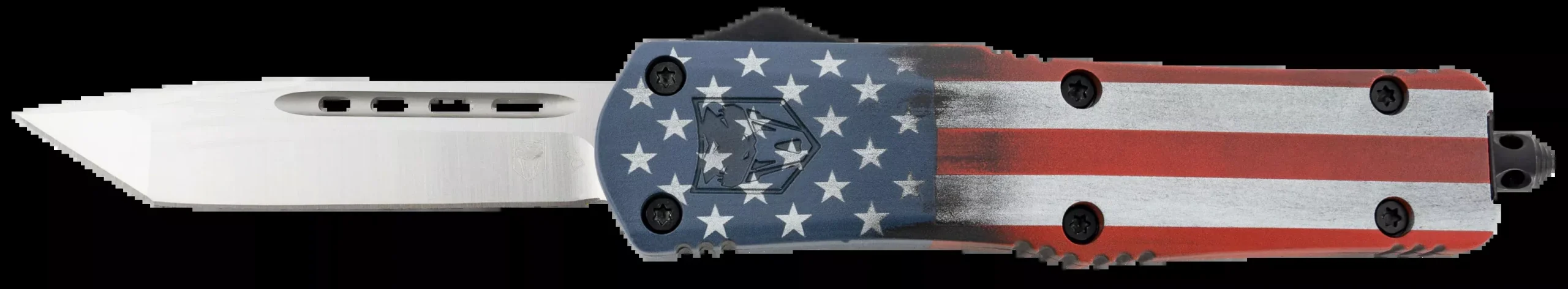 Cobra Tec Knives Llc Fs-3, Cobra Mcusafs-3tnsMed Fs-3 DropAmerican Flag