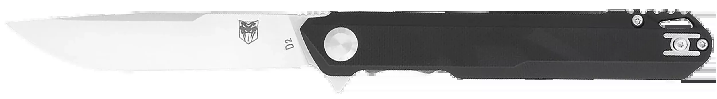 Cobra Tec Knives Llc Monarch, Cobra Ctmonblk Monarch G-10 Folder Black