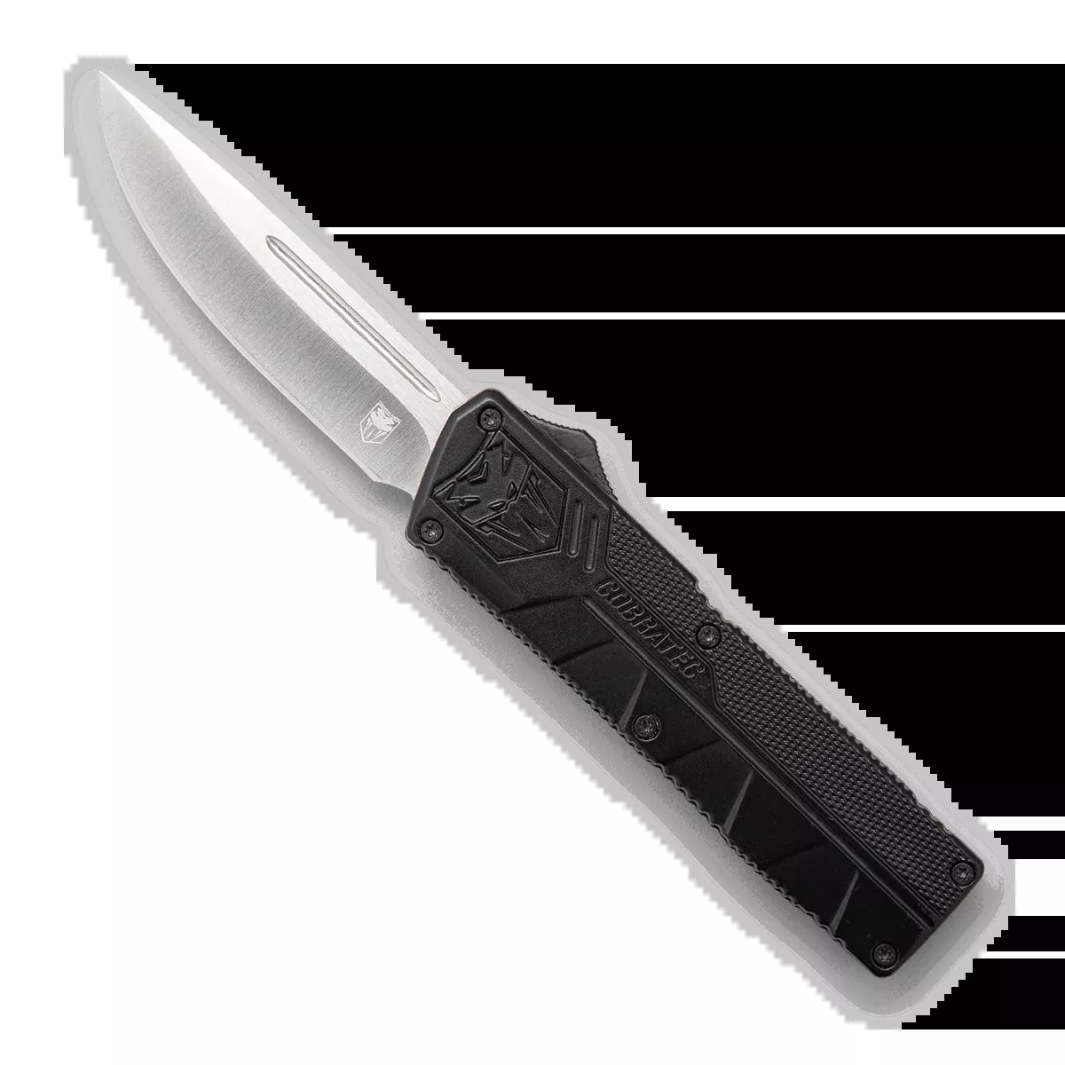 Cobratec Lightweight Otf - Black 3.25" Drop Point