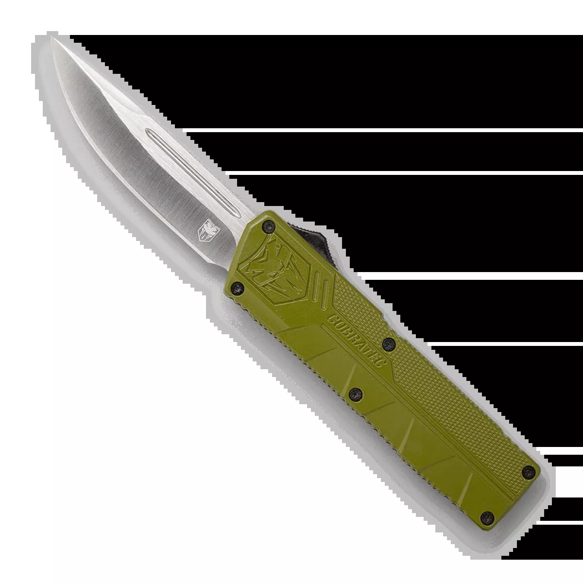 Cobratec Lightweight Otf - Od Green 3.25" Drop Point
