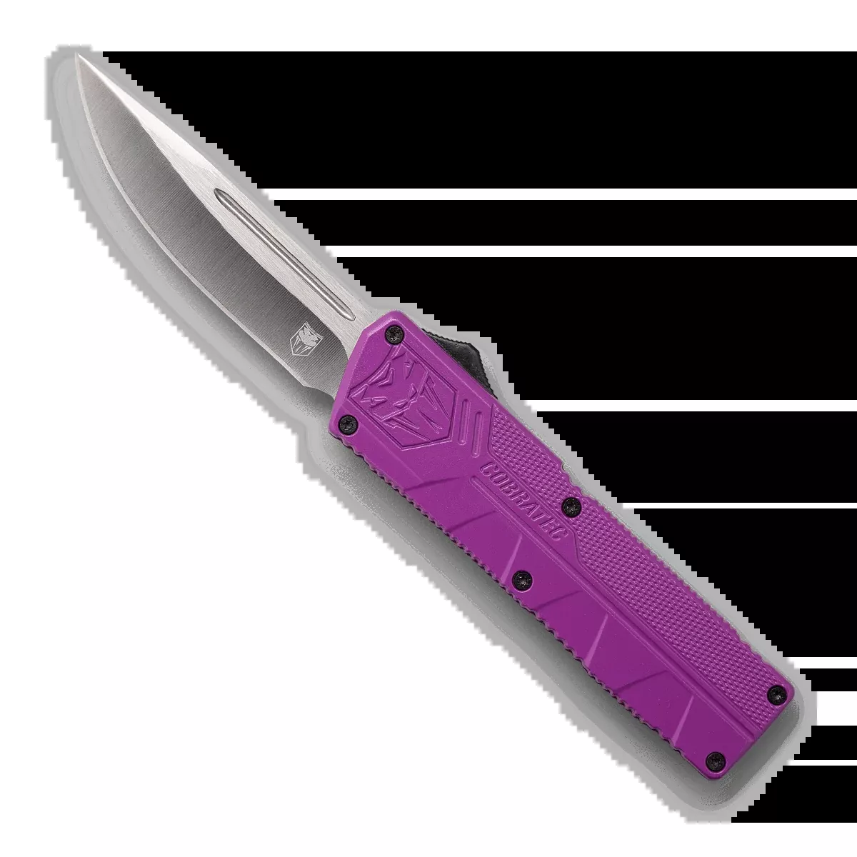 Cobratec Lightweight Otf - Purple 3.25" Drop Point