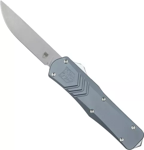 Cobratec Medium Fsx Otf Grey – 3″ D2 Steel Drop Point