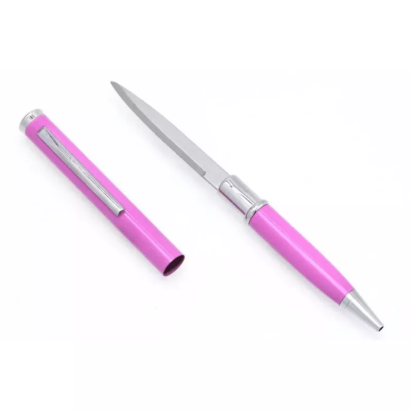 CobraTec Pen Knife Fixed Blade Purple