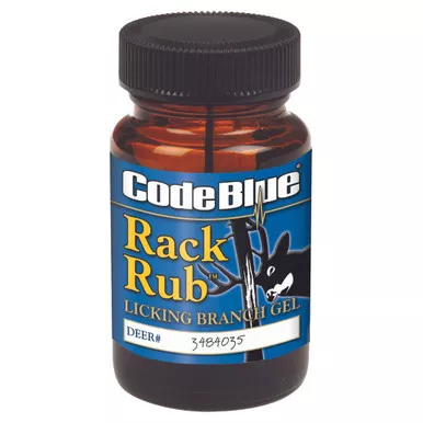Code Blue OA1228 Rack Rub Gel, 2 Ounce, Blue
