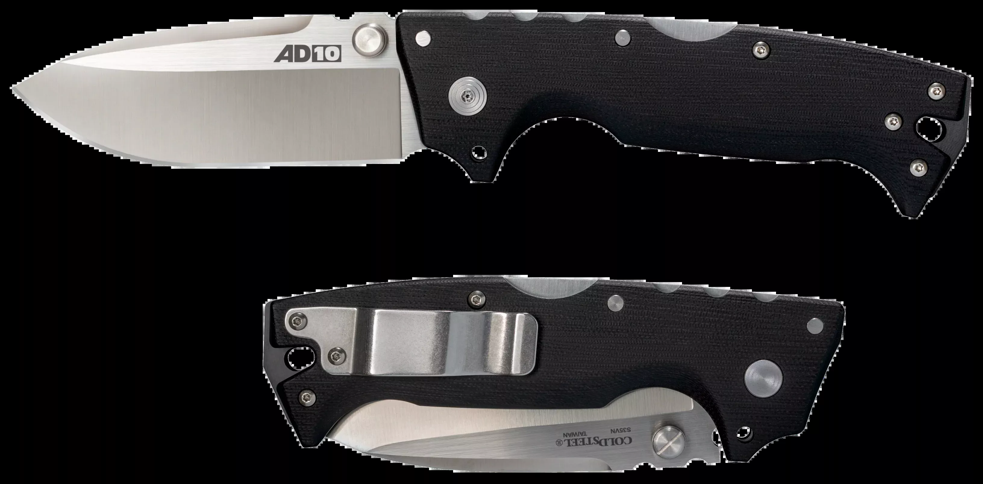 Cold Steel Ad-10, Cold Cs-28ddAd-10 Drop Point 3.5" Folding