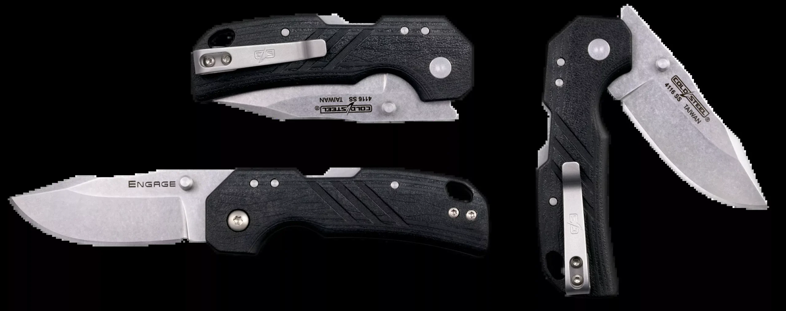 Cold Steel Engage, Cold Cs-fl-25dplc Engage 2.5″gfn Hndl Atls Lck