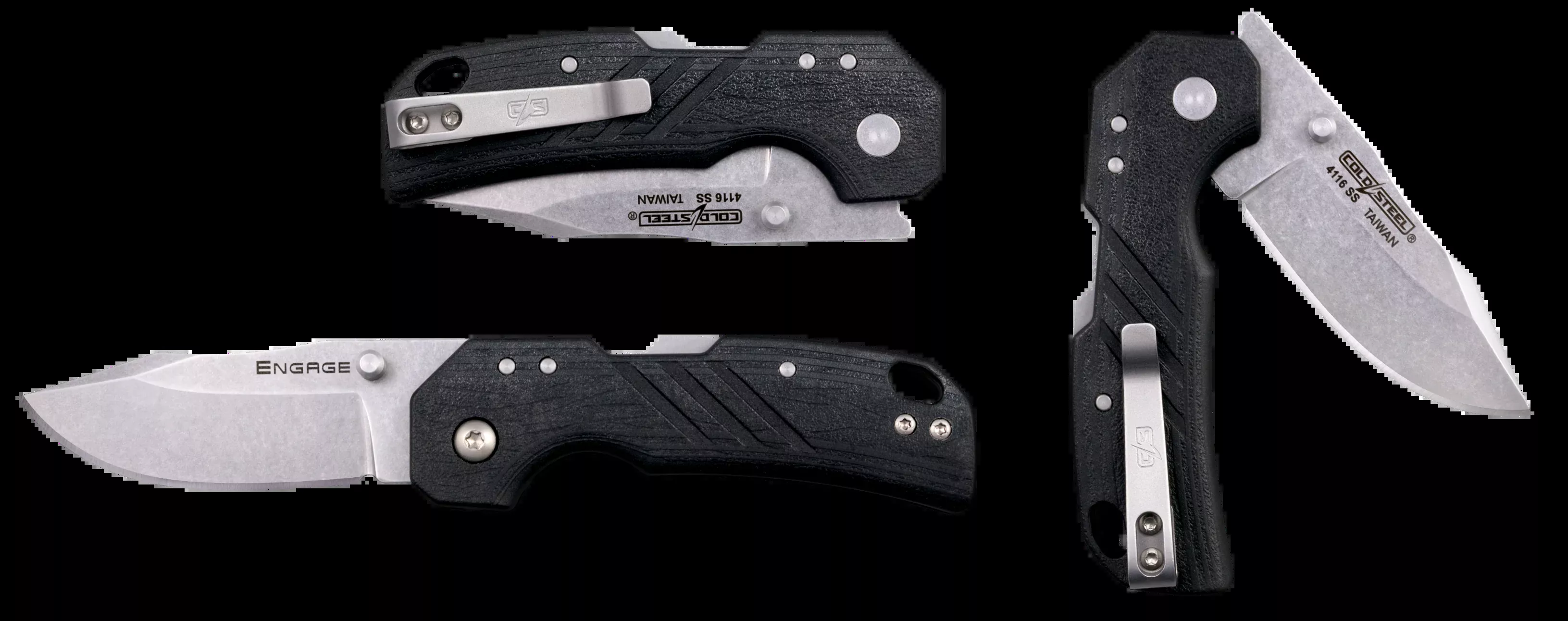 Cold Steel Engage, Cold Cs-fl-25dplc Engage 2.5"gfn Hndl Atls Lck