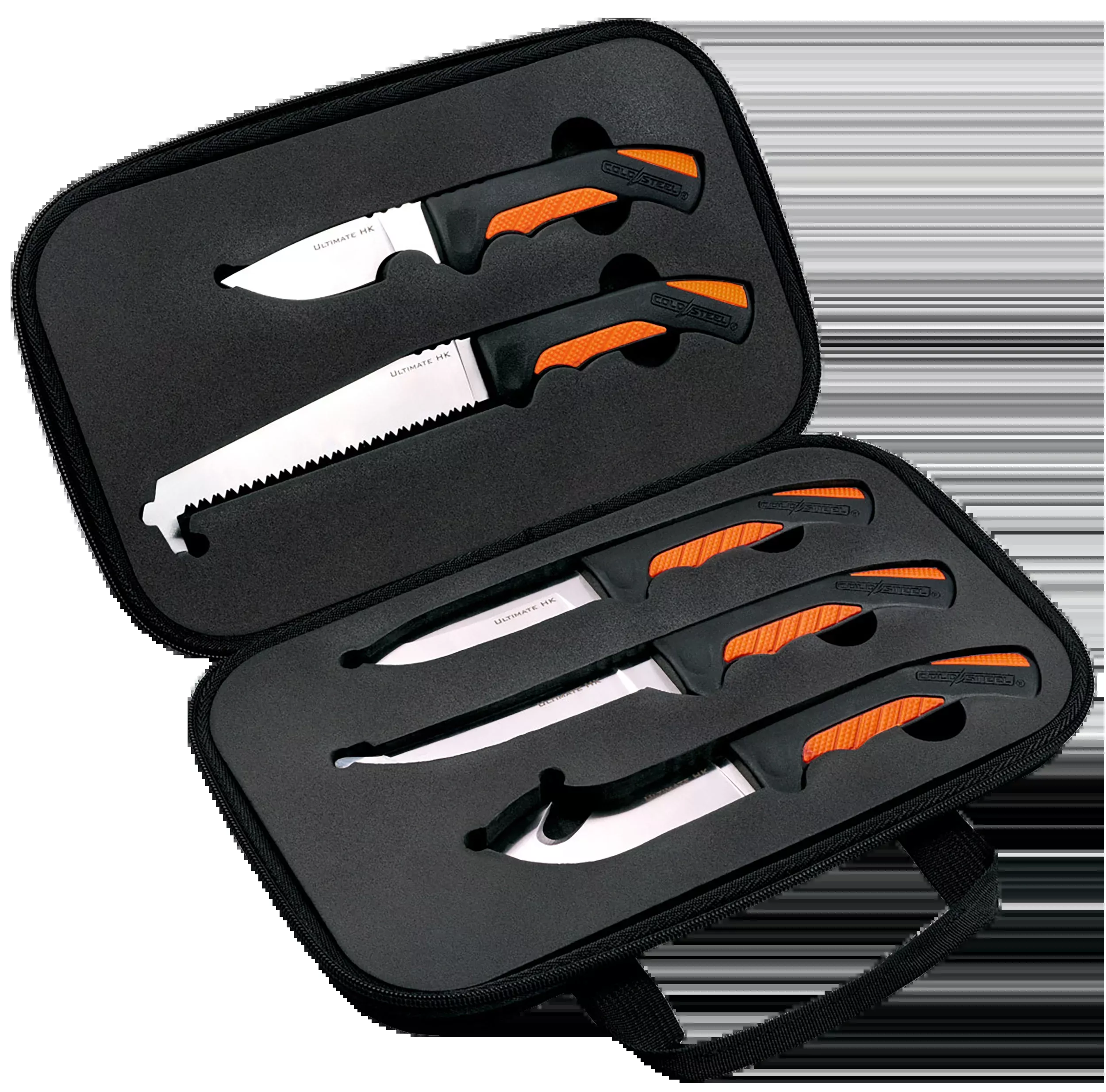 Cold Steel Hunting Kit, Cold Csfxfldkit Fixed Bld Hunting Kit W/case