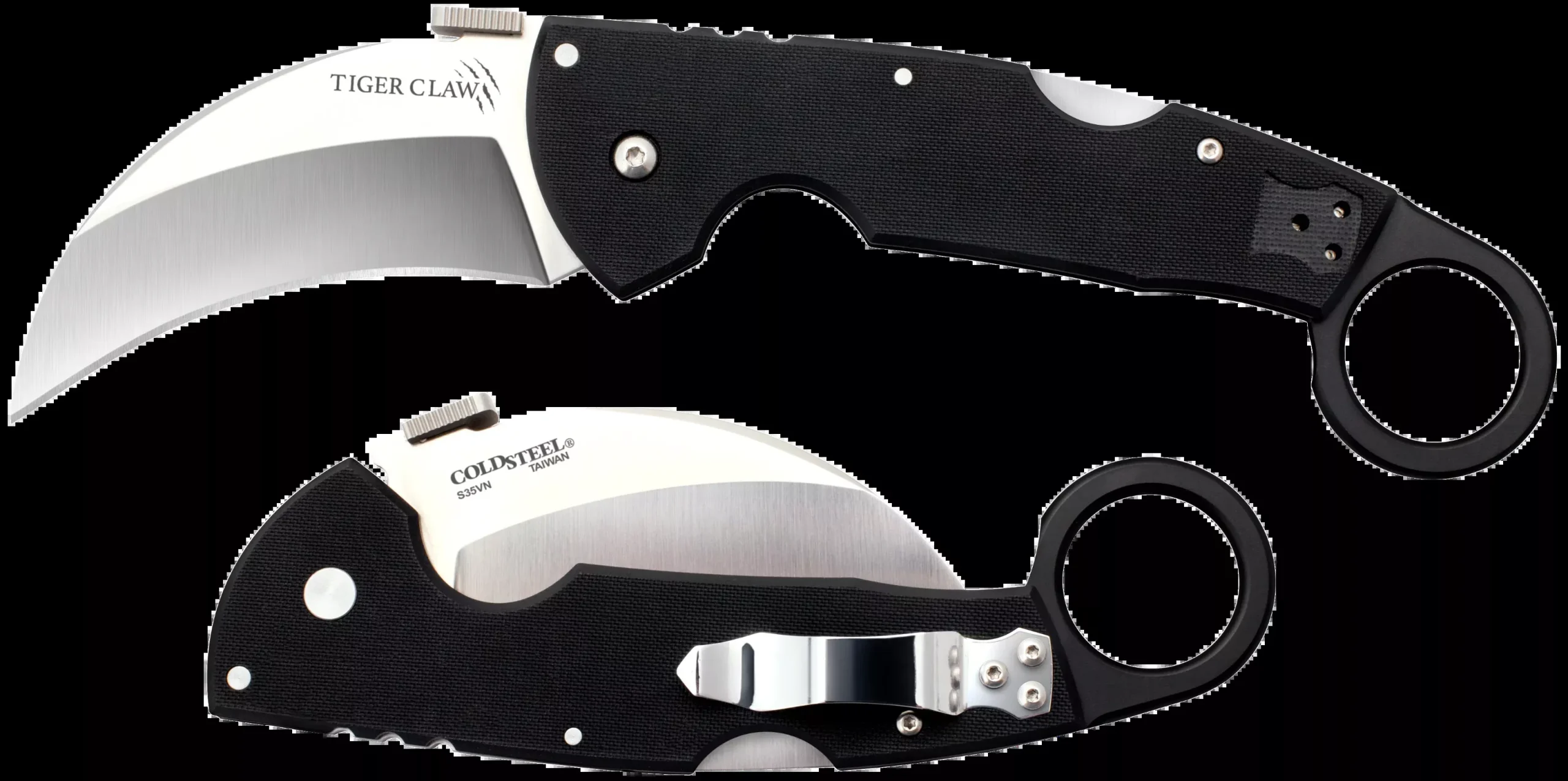 Cold Steel Tiger Claw, Cold Cs-22c Tiger Claw Plain Edge 3″