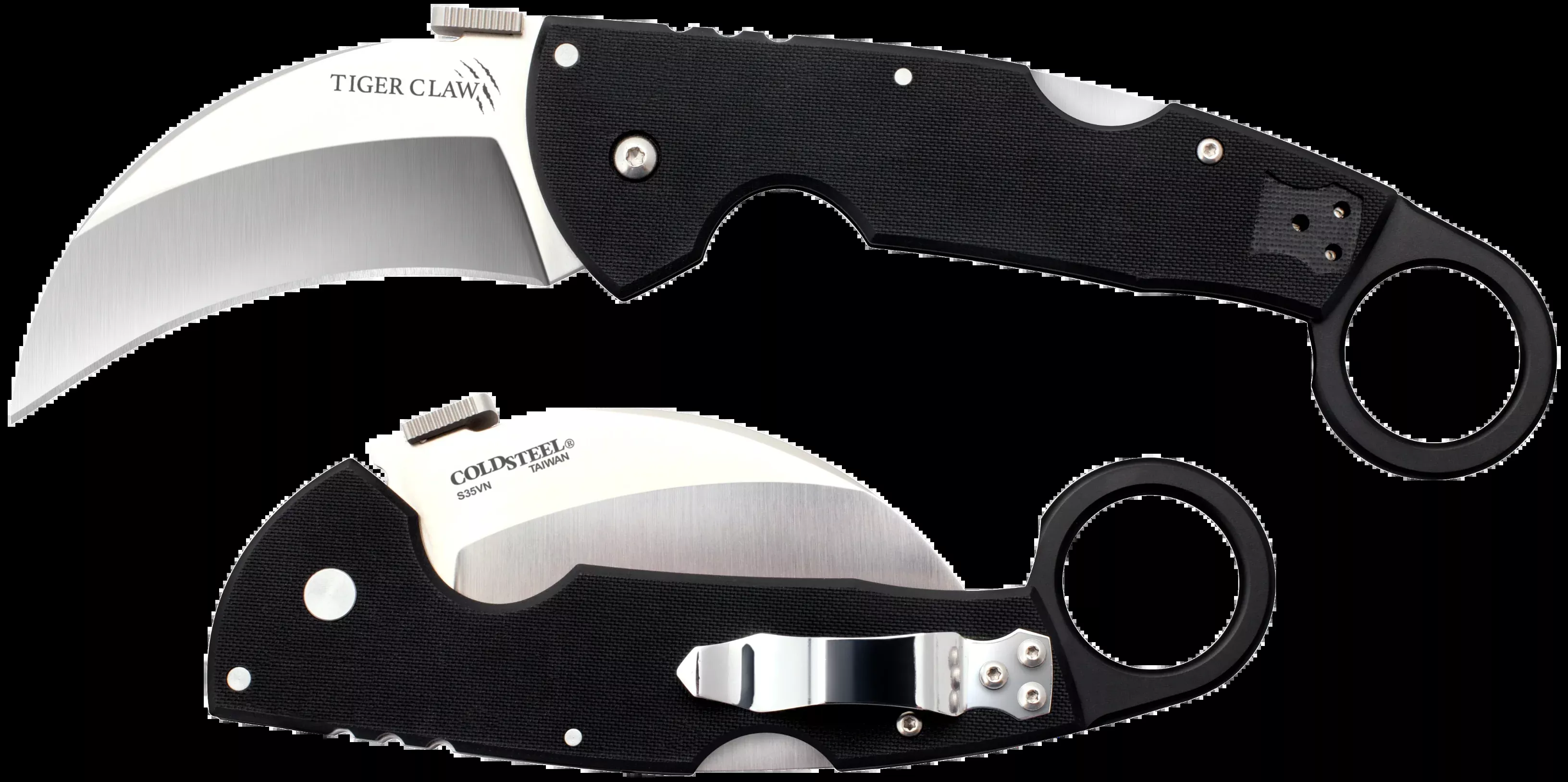 Cold Steel Tiger Claw, Cold Cs-22c Tiger Claw Plain Edge 3"