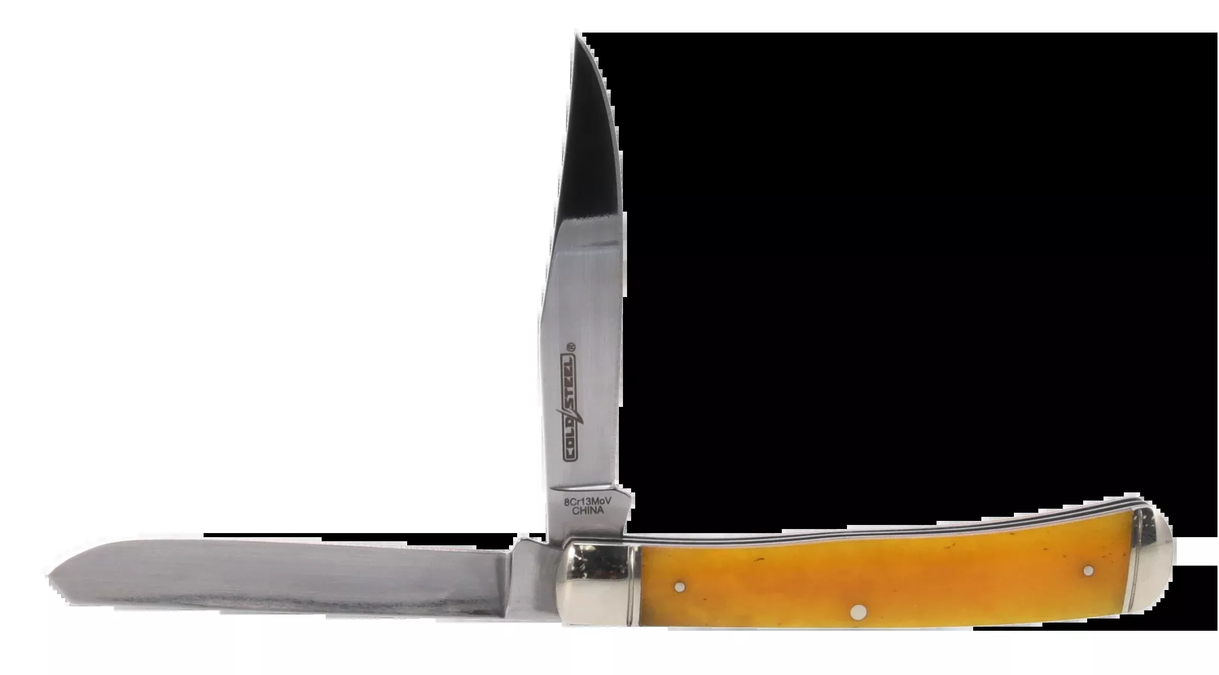 Cold Steel Trapper, Cold Cs-fl-trpr-yTrapper Knife (2)3.3" Yel