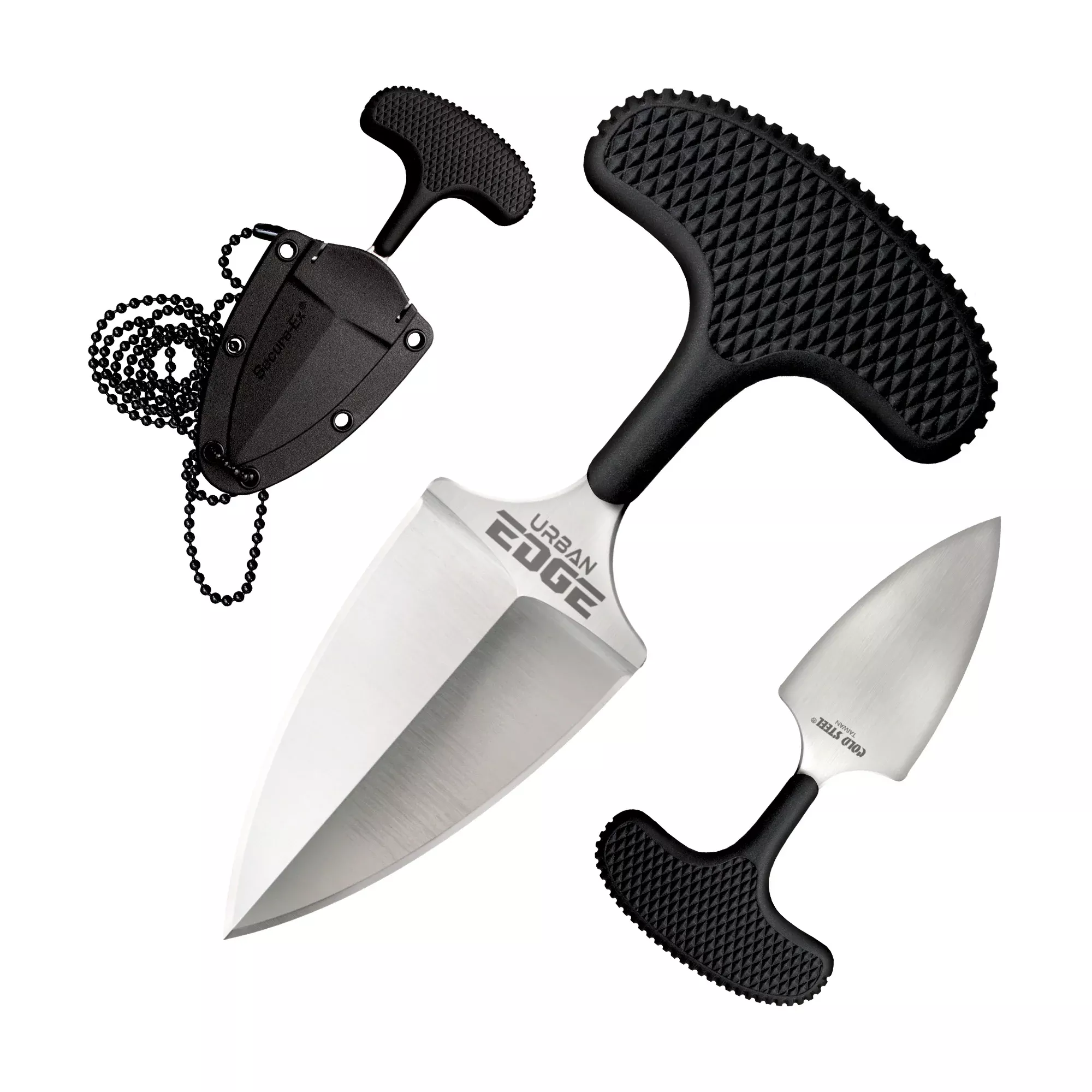 Cold Steel Urban Edge 2.5″ – Blade W/ Sheath & Neck Chain