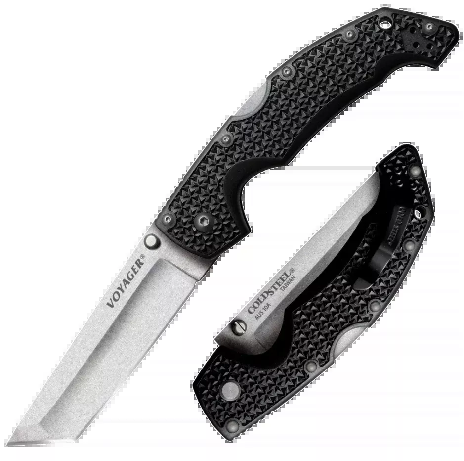Cold Steel Voyager, Cold Cs-29at Voyager Lg Tanto Point Plain