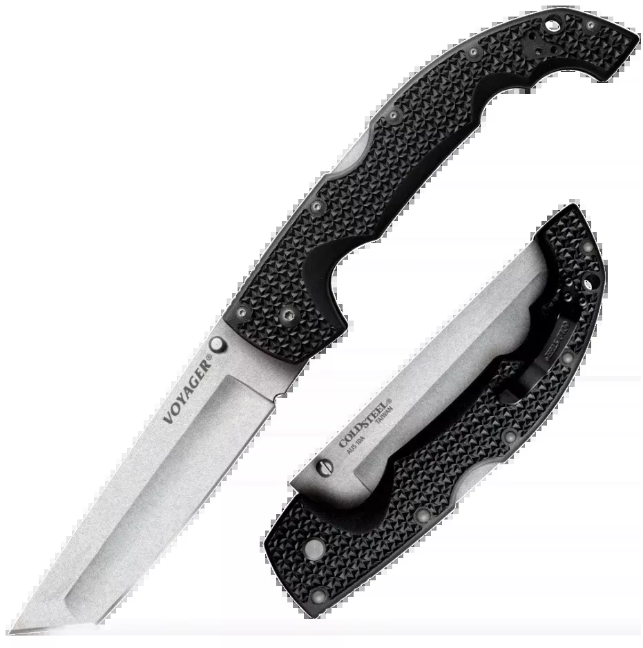 Cold Steel Voyager, Cold Cs-29axtVoyager Xl Tanto Plain