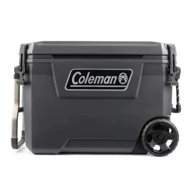 Coleman Convoy Series 65-Quart Cooler With Wheels Grey
