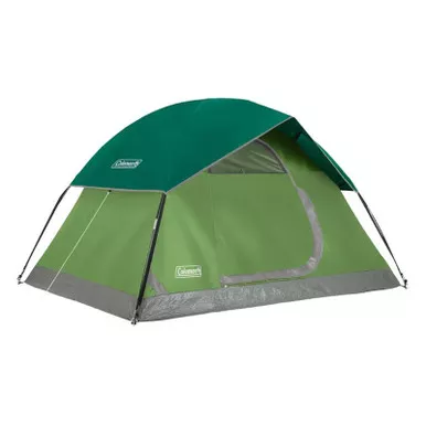 Coleman Sundome 2-Person Camping Tent Spruce Green