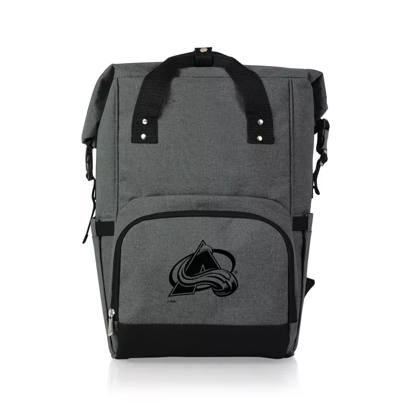 Colorado Avalanche – On The Go Roll-Top Backpack Cooler