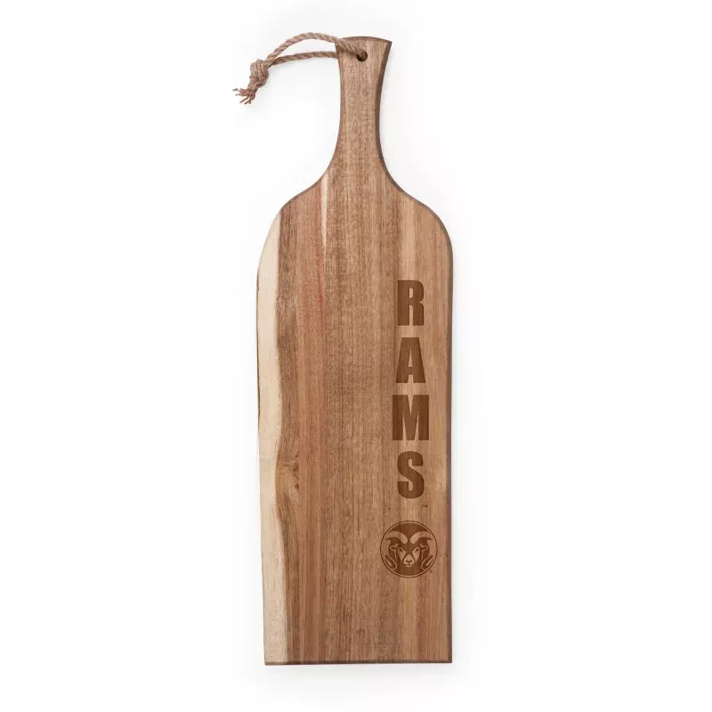 Colorado State Rams – Artisan 24 Acacia Charcuterie Board