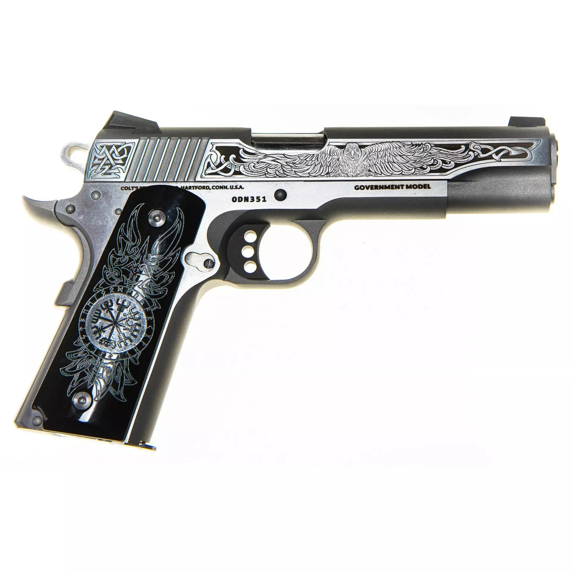 Colt Delta Elite Odin 10mm Pistol 5″ Silver O2020XE-ODN