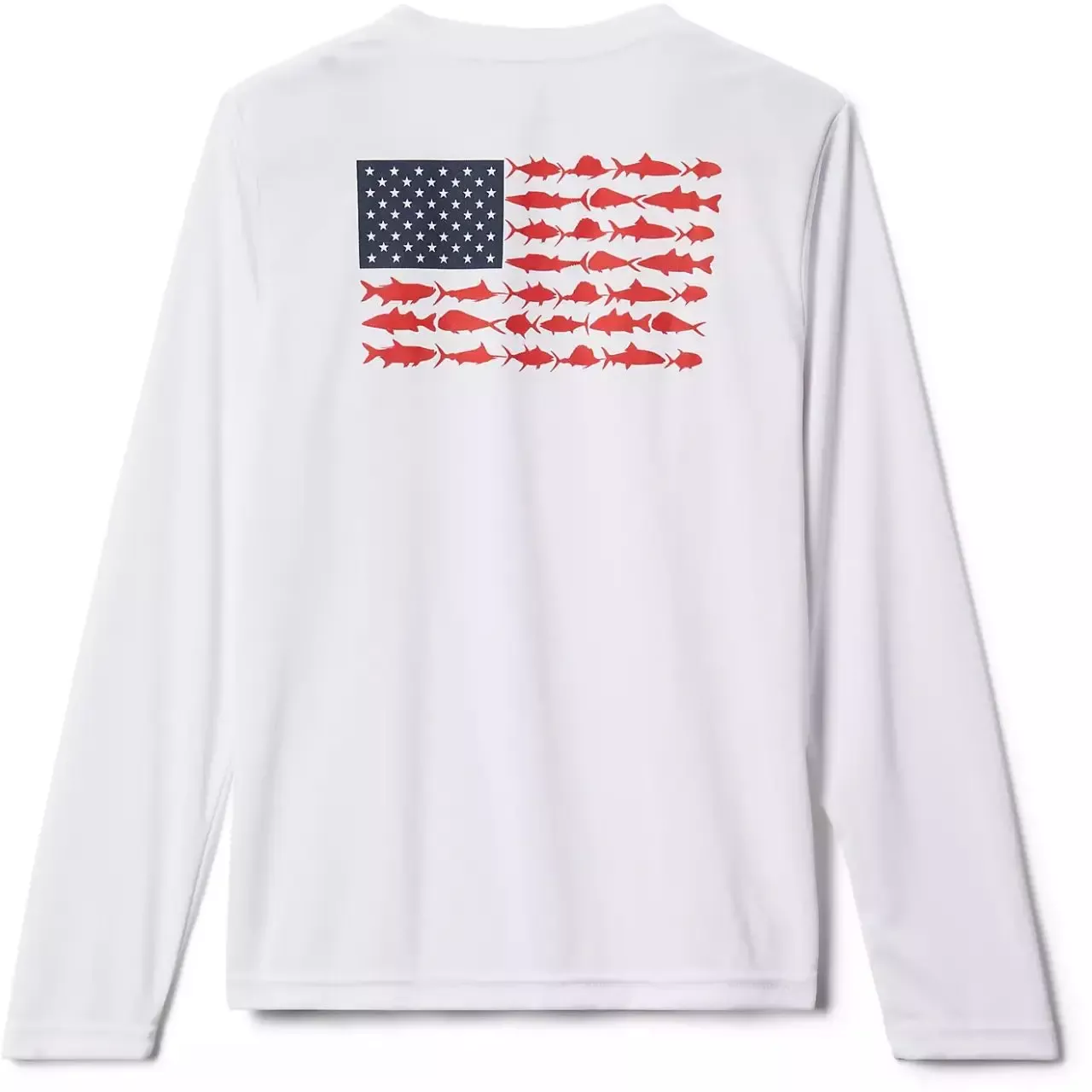 Columbia Boys’ PFG Terminal Tackle Fish Flag L/S Shirt