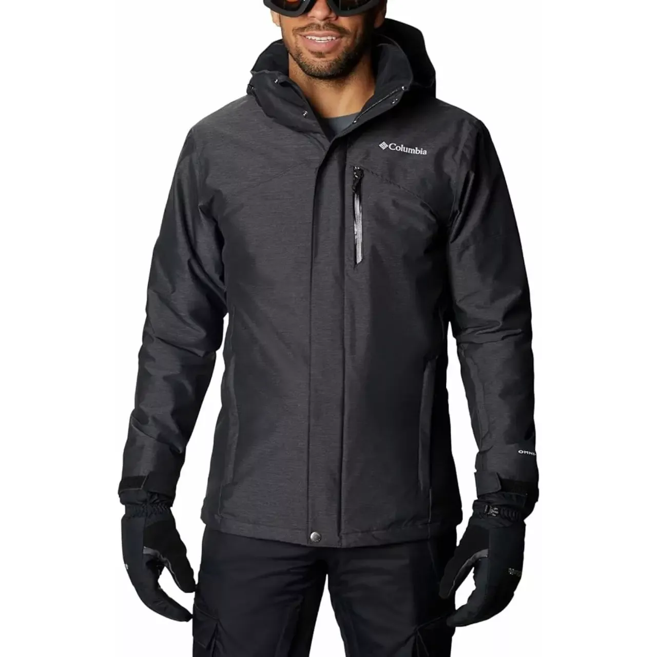 Columbia Men's Last Tracks Insulated Ski Jacket - Black