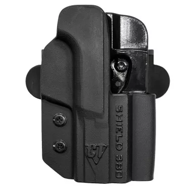 Comp-Tac C241SW250RBKN International™ OWB Holster for Smith & Wesson M&P380 Shield EZ, Black, Right Hand