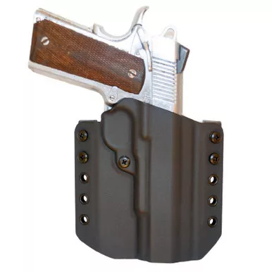 Comp-Tac C70819006RBKN Warrior OWB Holster for 1911 (5" BBL), Black, Right Hand