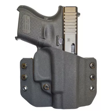 Comp-Tac C708GL062RBKN Warrior OWB Holster for Glock 34 Gen5, Black, Right Hand