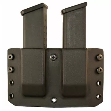 Comp-Tac C70905000NBKN Twin Warrior Double Magazine Pouch for Glock .45 Double Stack, Black