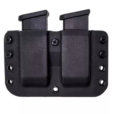 Comp-Tac C70943000NBKN Twin Warrior Double Magazine Pouch for Glock 43, Black