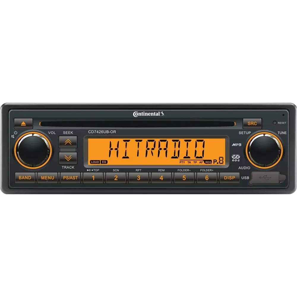 Continental Stereo w/CD/AM/FM/BT/USB – 24V