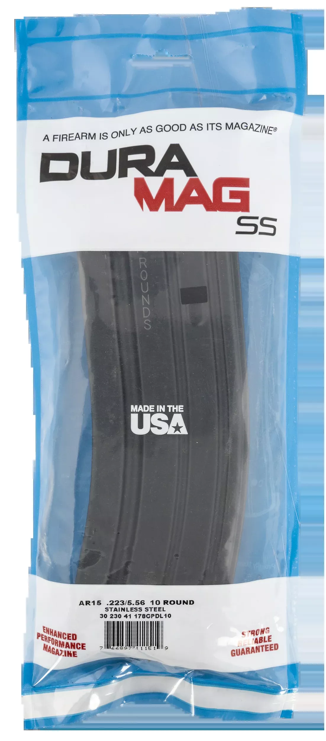 Cpd Magazine Ar15 5.56x45 10rd - Crimped From 30rd Magazine