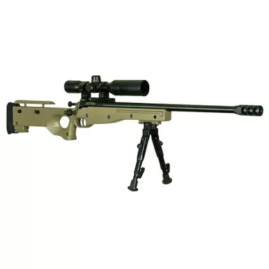 Crickett KSA2157 Precision Complete Package 22 Mag 1rd 16.12" Blued Flat Dark Earth Fixed Thumbhole Stock Right Hand (Youth)
