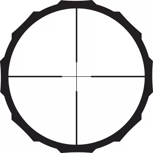 Crimson Trace Brushline Pro Riflescope 4-12x40 Plex Reticle