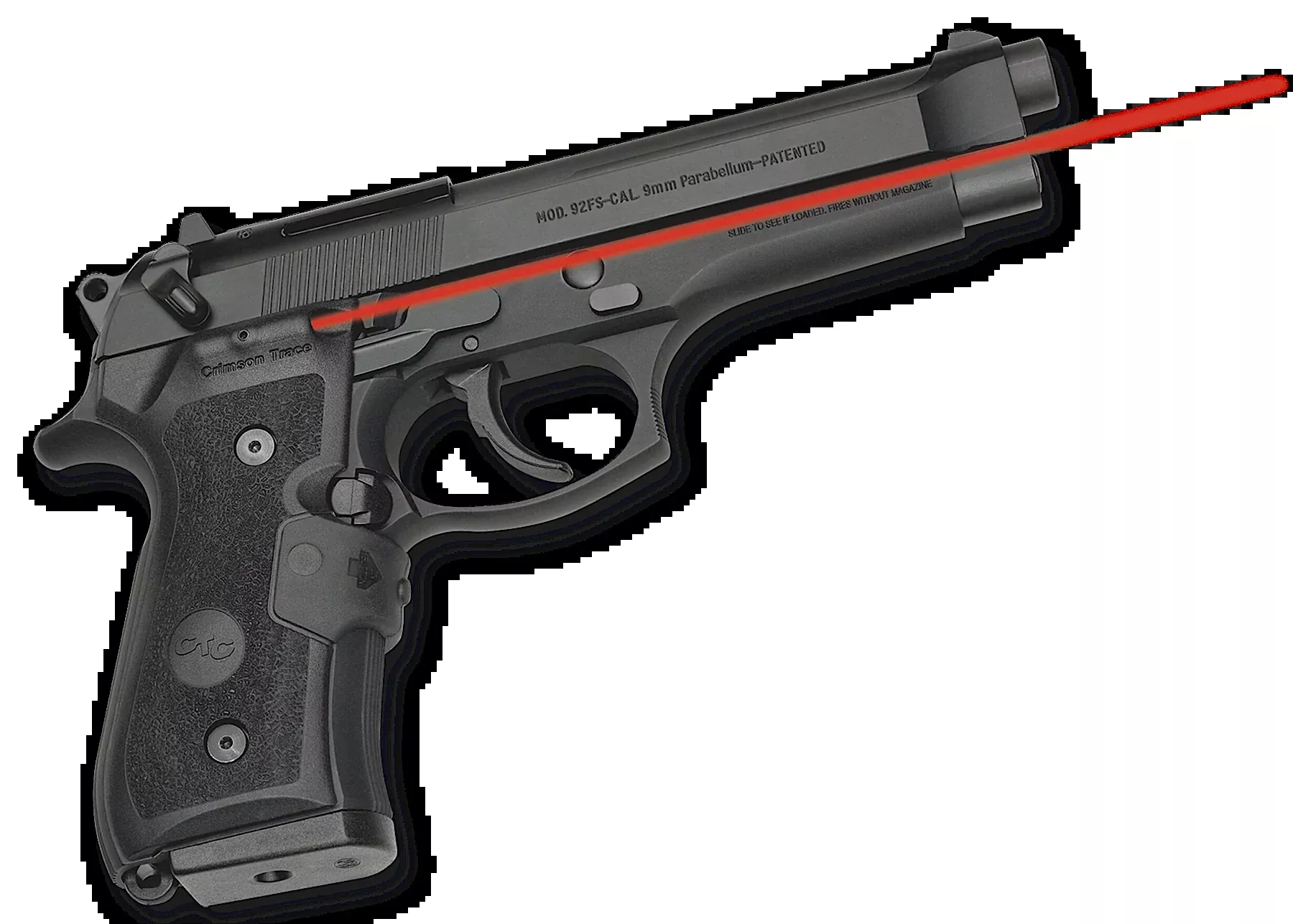 Crimson Trace Laser Lasergrip - Red Beretta 92/96/m9 Full Size