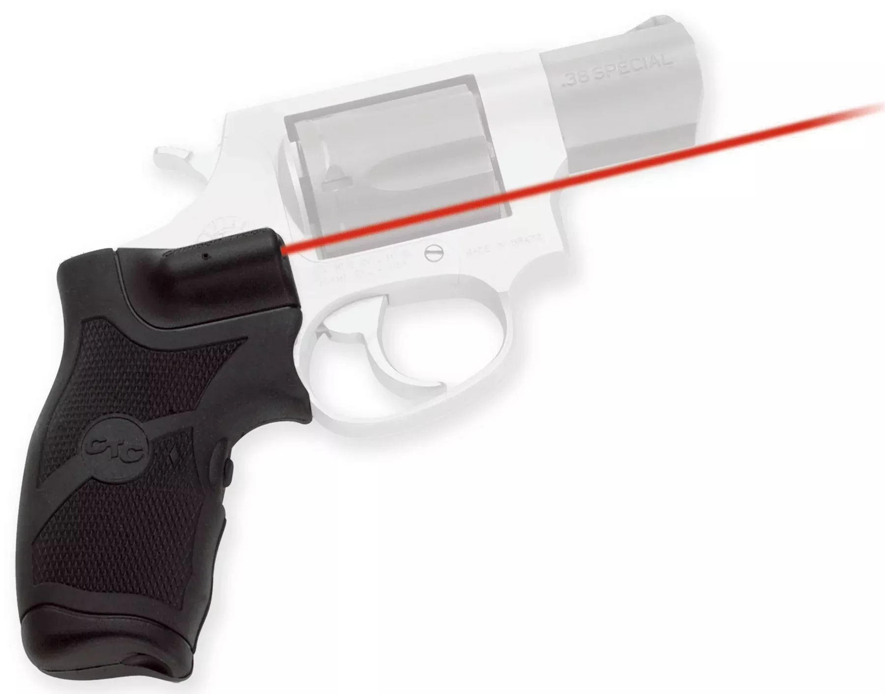 Crimson Trace Laser Lasergrip - Red Taurus Small Frame Ext