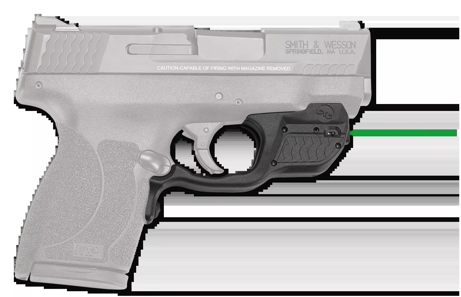 Crimson Trace Laserguard, Crim Lg485g Laserguard Sw M&p45 Shield Grn